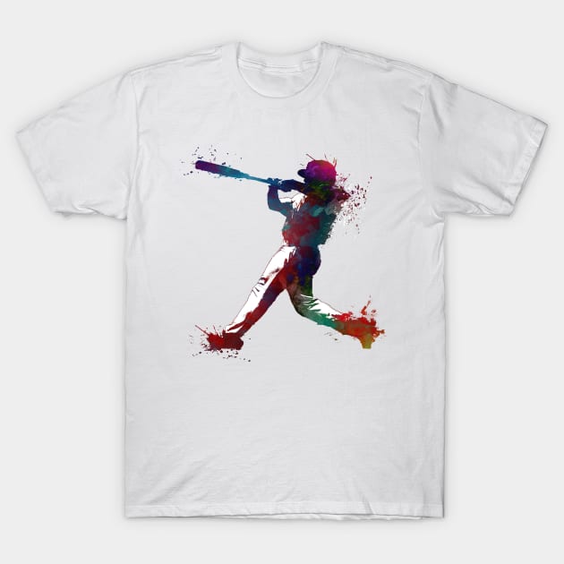 Baseball player #baseball #sport T-Shirt by JBJart
